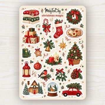 Стікери ART STORY MriyTaDiy CHRISTMAS MAGIC 10х15 см MTD-1341 фото