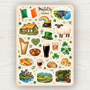 Стікери ART STORY MriyTaDiy IRELAND MTD-1342 фото