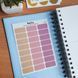 Стікери наклейки для bujo MriyTaDiy Set 17, "Бежеві та рожеві прямокутники" 10х15 см MTD-0345 фото 2