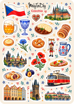 Стікери ART STORY MriyTaDiy CZECHIA MTD-1344 фото