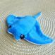 М&rsquo;яка іграшка "Морський скат" ручної роботи БЕЗКОШТОВНА ДОСТАВКА MTD-1301 фото 1