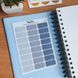 Стікери наклейки для bujo MriyTaDiy Set 19, "Блакитні прямокутники" 10х15 см MTD-0347 фото 2