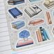 Стікери наклейки авторські MriyTaDiy BOOKS-2 10 х15 см   MTD-0215 фото 5