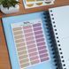 Стікери наклейки для bujo MriyTaDiy Set 21, "Бежеві та рожеві стрілки" 10х15 см MTD-0349 фото 2