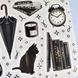 Стікери наклейки авторські MriyTaDiy BLACK 10х15 см MTD-0433 фото 4