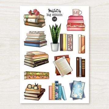 Стікери наклейки MriyTaDiy BIG EDITION-03 15х21 см MTD-0405 фото