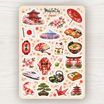 Стікери ART STORY MriyTaDiy JAPAN 10х15 см MTD-1335 фото